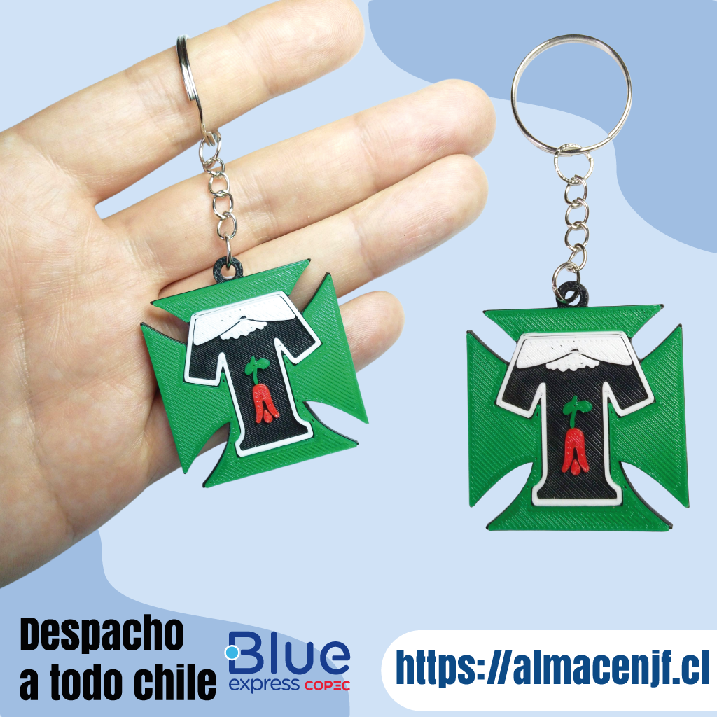 Llavero 3D Deportes Temuco – Impresión 3D - Producto Físico - Imagen 2