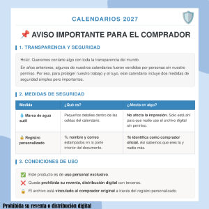 Calendario Mensual 2027, Santos, Lunas y Feriados tamaño 21 x 15 cm en PDF para Imprimir – Chileno